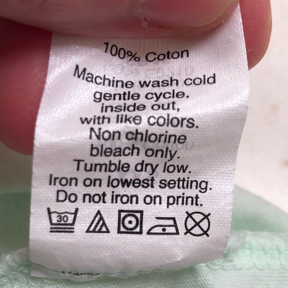 J Crew Mint Green Garment Dyed T, NWOT - Picture 6 of 6